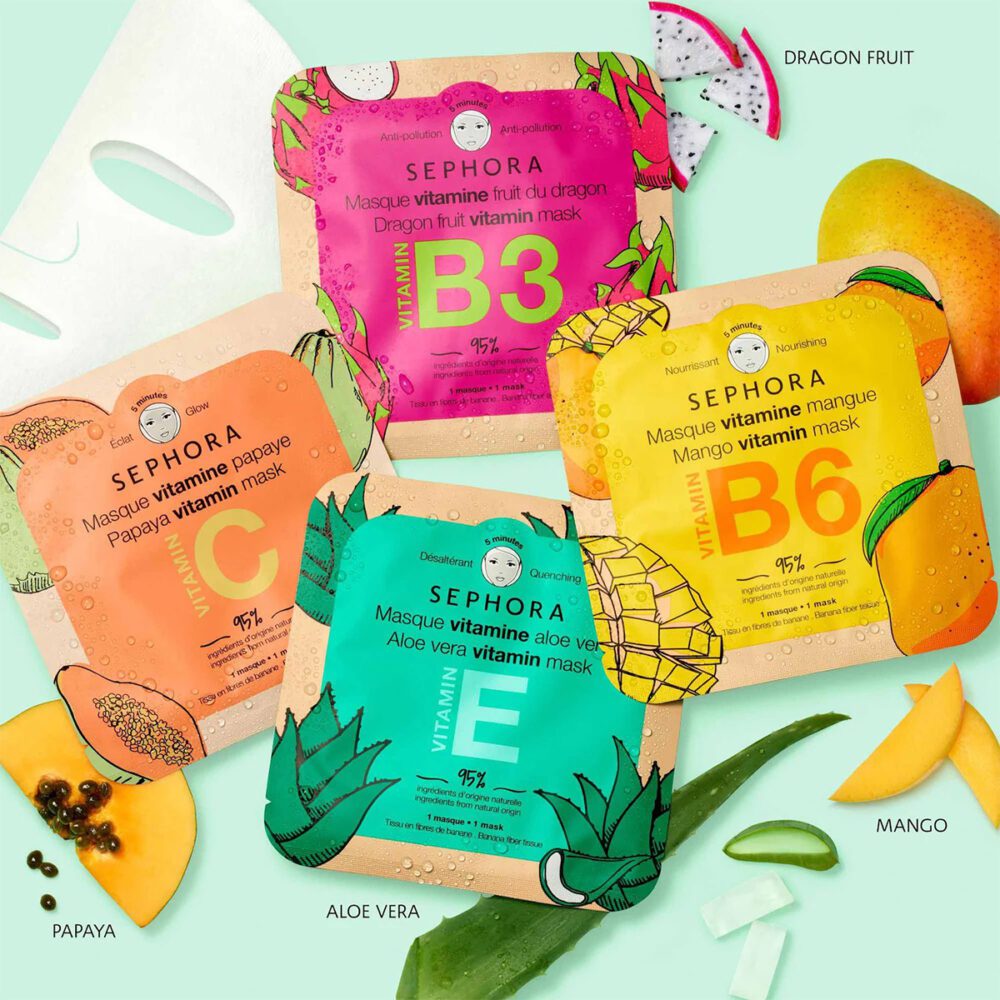 Sephora Collection Colorful Vitamin Face Mask B6 & B3 - Image 5