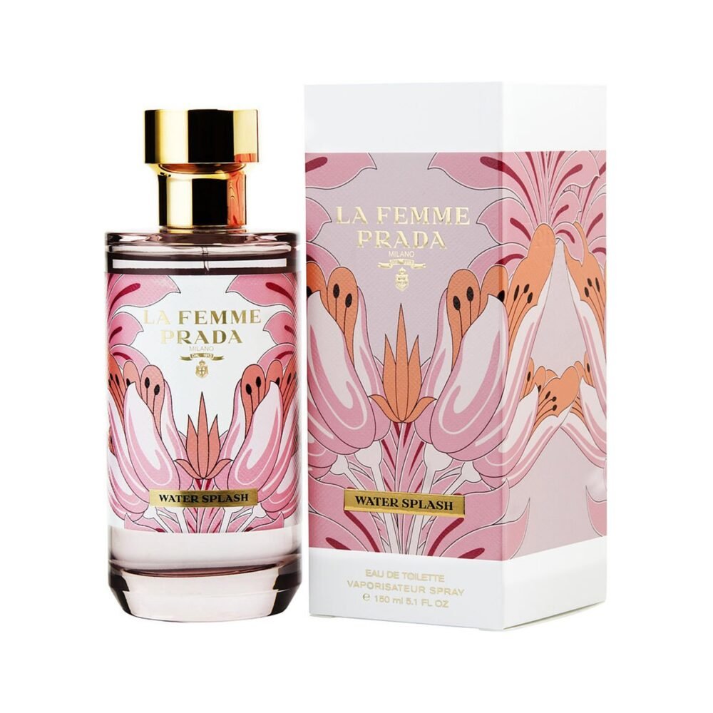 Prada La Femme Water Splash Eau de Toilette - 150ml - Image 2