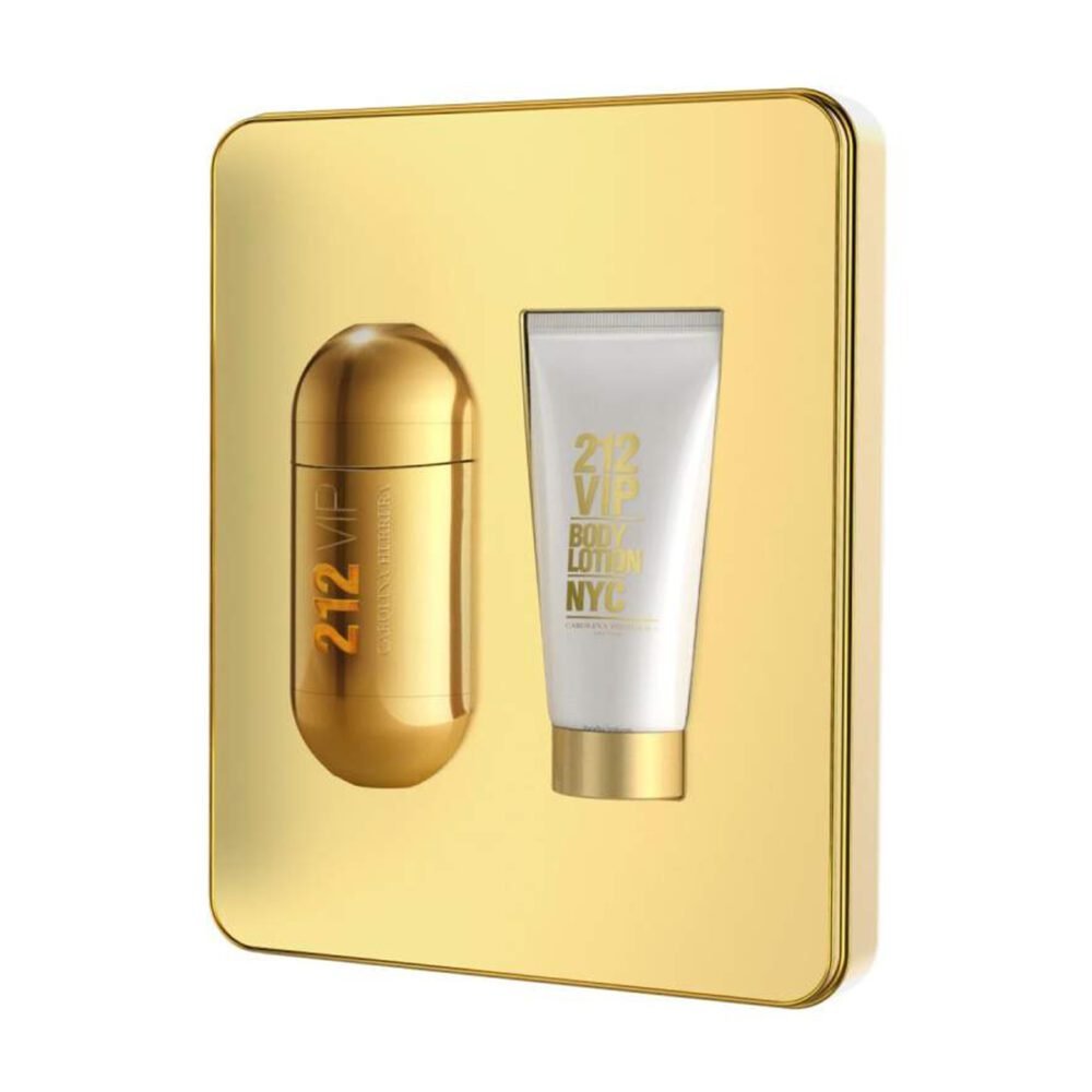 Carolina Herrera 212 VIP Gift Pack | EDP 50ml + Body Lotion 75ml - Image 3
